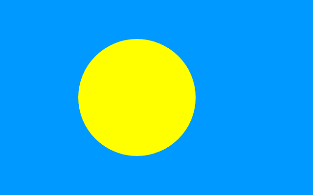 帕劳国旗